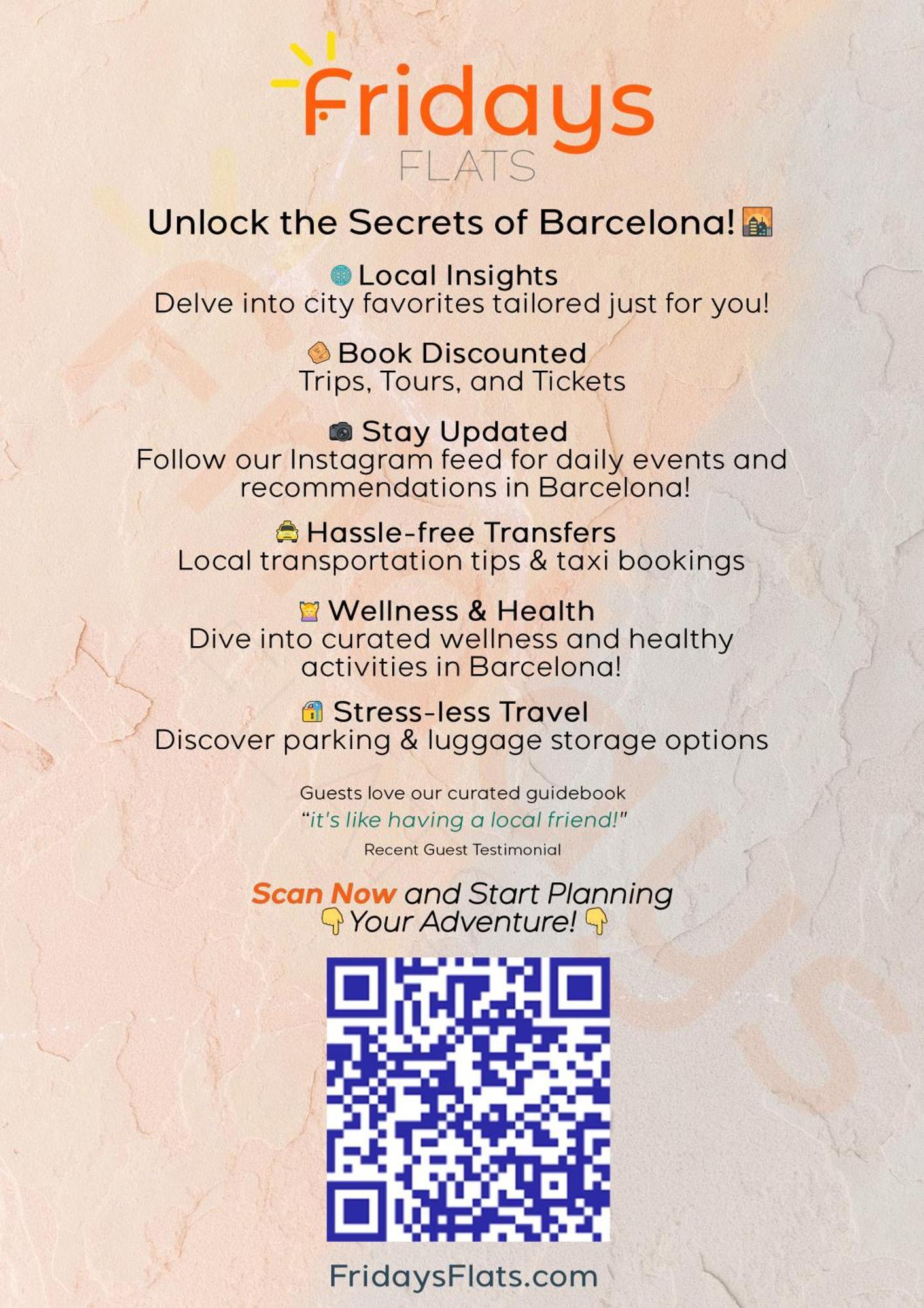 Fridays Flats Charming Apartment In Clot Barcelona Exteriör bild